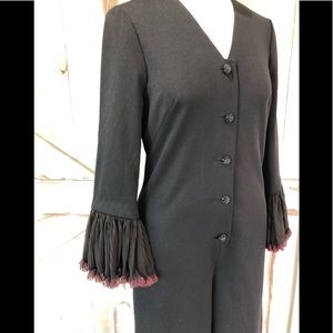 Vintage 60’s Eve Le Coq wide leg cropped jumpsuit